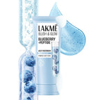 LAKME Blush &amp; Glow, Blueberry + Peptide Gentle Jelly Facewash,
