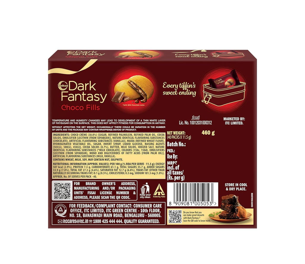 Sunfeast Dark Fantasy Choco Fills, 460g