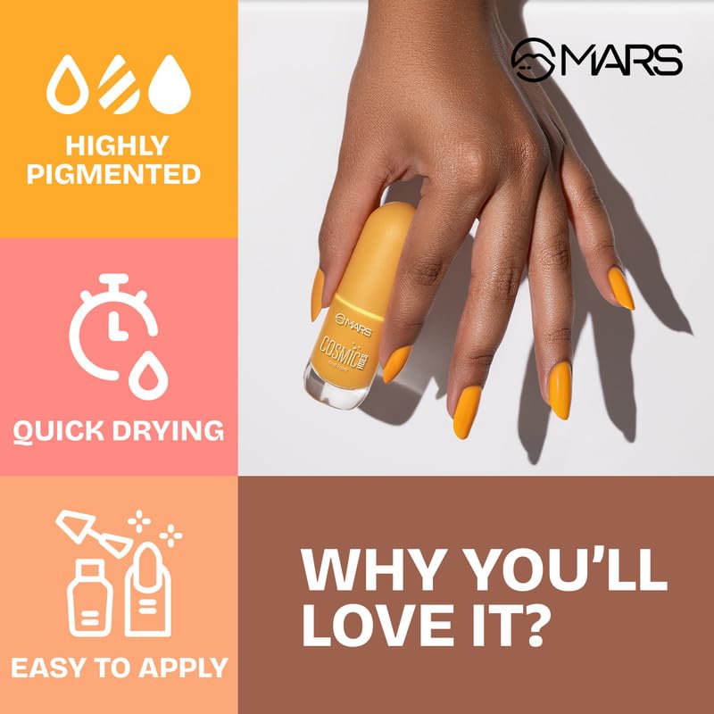 MARS Cosmic Hues Nail Paint (10.0 ml)