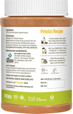 PINTOLA Organic Peanut Butter (Creamy) (1kg) (Pack of 3)