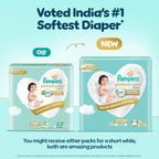 Pampers Premium Care Pant Style Baby Diapers M 216 Count | No Marks Design | Voted India’s #1 Softest Diaper | All in 1 diaper with 360 Cottony Softness