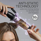 Remington 1.25" Anti-static Curling Iron with Titanium Protection, Fast Heating, Ceramic Barrel for Big and Bulky Waves and Added Body, Auto Shut-Off