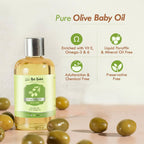 Nat Habit 100% Pure Olive Baby Oil For Baby Skin &amp; Hair,