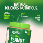 ALPINO Natural Peanut Butter Crunch 400g