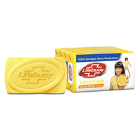 Lifebuoy Lemon & Aloe Fresh Soap, 125 gm (Pack of 4)