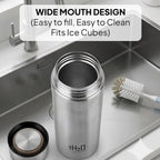 CELLO H2O Stainless Steel Water Bottle For Office & Daily Use 1000 ml, Silver | Single Wall Freezer & Fridge Safe, Lightweight & Stylish Leakproof Rustproof Steel Water Bottle For School, Gym & Travel