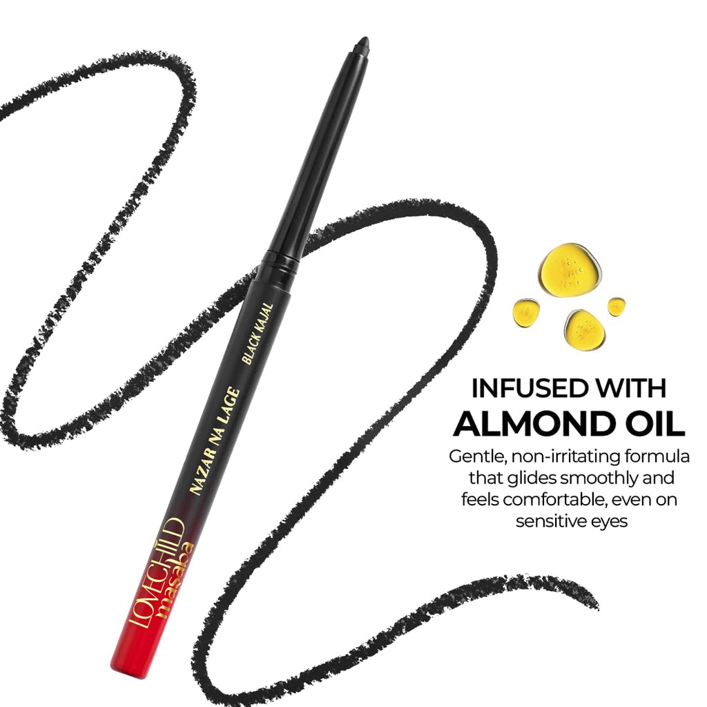 LoveChild Masaba Kajal Pencil Coal Black Matte