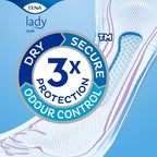 TENA Lady Extra Bladder Control Pads for Medium,Unexpected Urine Leaks | 30 Pcs | Incontinence Pads for Women | 31 Cm Long | World's Leading Incontinence Brand