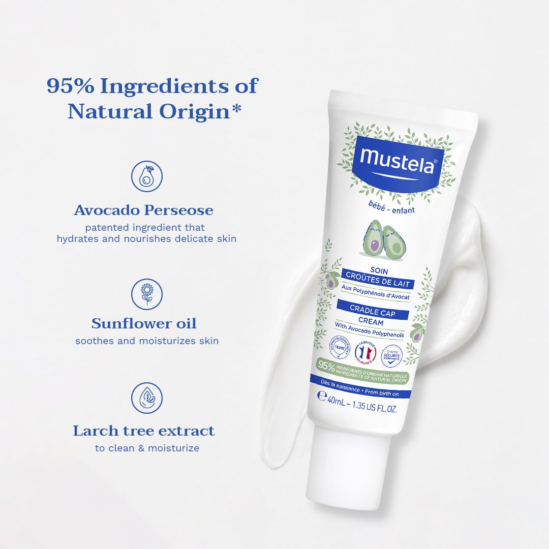 Mustela Baby Cradle Cap Cream 40ml