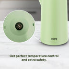 wipro ABS Elato BK211 Cool Touch Double Layer Electric Kettle, 1.7 Litres, Anti-Rust Shield, Super Fast Heating, 3X Protection-Overheating, Dry Boil & Auto Shut-Off,1200 Watts, 2 Years Warranty, Green