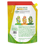 Vim Dishwash Liquid 3 L pouch | Removes 100+ Odours & Grease in 1 wash | With the power of 100 Lemons