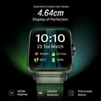 boAt Storm Infinity w/21 Days Extensive Battery Life, BT Calling, Huge 550mAh Battery, Fast Charge, 1.83” (4.65cm) Display, HR, SpO2 & Sleep Tracking, Smart Watch for Men & Women (Sports Green)