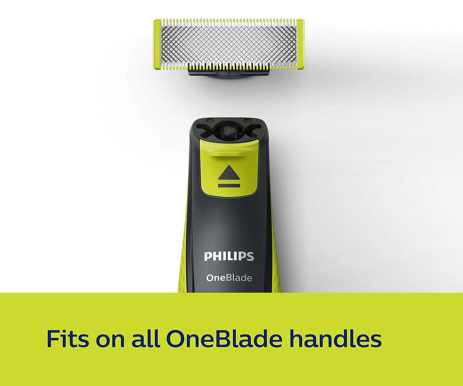 PHILIPS Hp8100/60 Hair Dryer & Qp210/50 Oneblade Replaceable Blade (Lime),1000 Watts