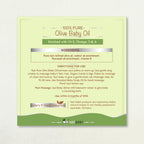 Nat Habit 100% Pure Olive Baby Oil For Baby Skin &amp; Hair,