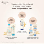 Aveeno Baby Daily Moisture Wash and Shampoo (100ml) | Cleanses hair & body | Oat kernel extract & glycerin | Tear-free, soap-free, paraben-free, hypoallergenic | US #1 Pediatrician recommended