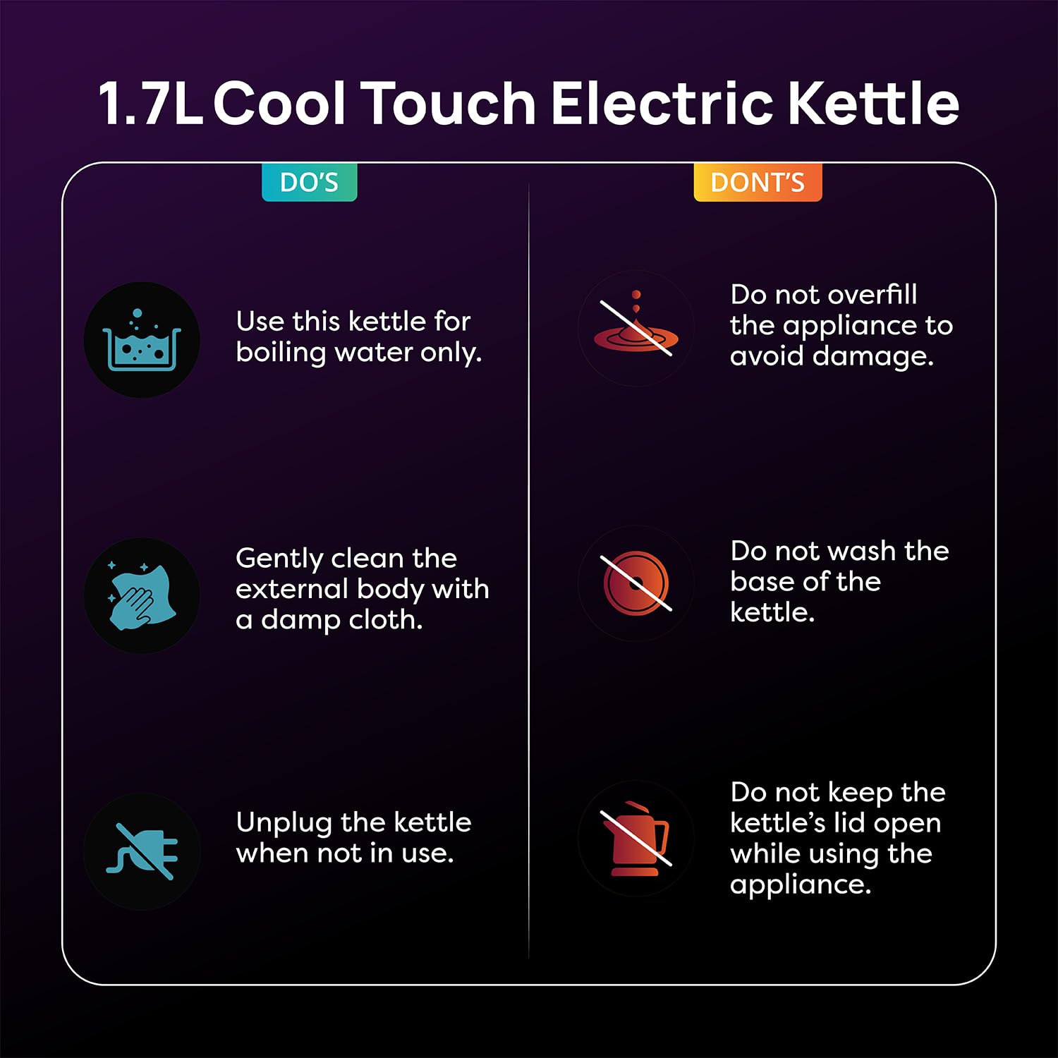 wipro ABS Elato BK211 Cool Touch Double Layer Electric Kettle, 1.7 Litres, Anti-Rust Shield, Super Fast Heating, 3X Protection-Overheating, Dry Boil & Auto Shut-Off,1200 Watts, 2 Years Warranty, Green