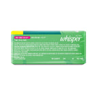 Whisper Ultra Clean Sanitary Pads for Women, XL Plus, Pack of 60 Napkins