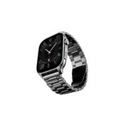 boAt Ultima Ember smartwatch with 1.96” AMOLED Display, AOD, Personalized Fitness Nudges, Functional Crown,100+ Sports Modes, Create Your Own Watchface, smartwatch for man and Woman (Steel Black)