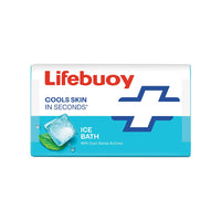 LIFEBUOY Ice Bath Soap Combo Pack of 5, 125g each, for Rapid Heat Relief, with Menthol and Cool Sense Actives, Refreshing Fragrance, Designed for Indian Summer, for Men and Women Visit the Lifebuoy Store