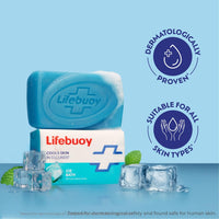 LIFEBUOY Ice Bath Soap Combo Pack of 5, 125g each, for Rapid Heat Relief, with Menthol and Cool Sense Actives, Refreshing Fragrance, Designed for Indian Summer, for Men and Women Visit the Lifebuoy Store