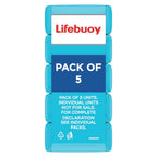 LIFEBUOY Ice Bath Soap Combo Pack of 5, 125g each, for Rapid Heat Relief, with Menthol and Cool Sense Actives, Refreshing Fragrance, Designed for Indian Summer, for Men and Women Visit the Lifebuoy Store