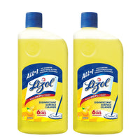 Lizol Disinfectant Surface & Floor Cleaner Liquid, Citrus - 1 Litre | Suitable For All Floor Cleaner Mops | Kills 99.9% Germs| India'S #1 Floor...