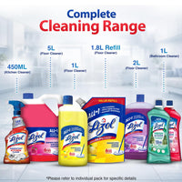 Lizol Disinfectant Surface & Floor Cleaner Liquid, Citrus - 1 Litre | Suitable For All Floor Cleaner Mops | Kills 99.9% Germs| India'S #1 Floor...