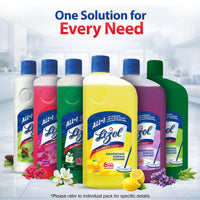 Lizol Disinfectant Surface & Floor Cleaner Liquid, Citrus - 1 Litre | Suitable For All Floor Cleaner Mops | Kills 99.9% Germs| India'S #1 Floor...