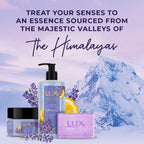 LUX Lavender & Vitamin C, Illuminating Body Wash, 400 ml, for Radiant and Detoxified Skin, with 100% Natural Origin Lavender & Himalayan Oil, Mild and Gentle, Plant Based Cleanser
