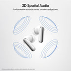 realme Buds Air 8 Pro TWS Earbuds with 11mm+6mm Dual DAC Drivers| 55dB ANC| 6-Mic VPU| 3D Spatial Audio |50H Playtime| IP55 Rating (Master White)