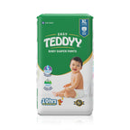 TEDDYY Easy Baby XL Size Diaper Pant Style | 54 Count (Extra Large) | 12–17 kg (Pack of 1) | Long Protection Hours | Anti-Bacterial | Airy Breathable Fit | Rapid Soaker Channels & Wetness Indicator