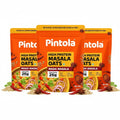 Pintola 26g High Protein Masala Oats 750g, Magic Masala, Breakfast Cereal with High Fiber & Veggies, No Palm Oil, No Preservatives, 5 min Healthy Snack, Helps Manage Weight, Gym Endurance & Gut Friendly