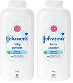 Johnson's Baby Powder for Babies (400g) (Pack of 2)