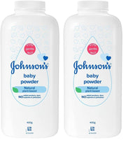Johnson's Baby Powder for Babies (400g) (Pack of 2)