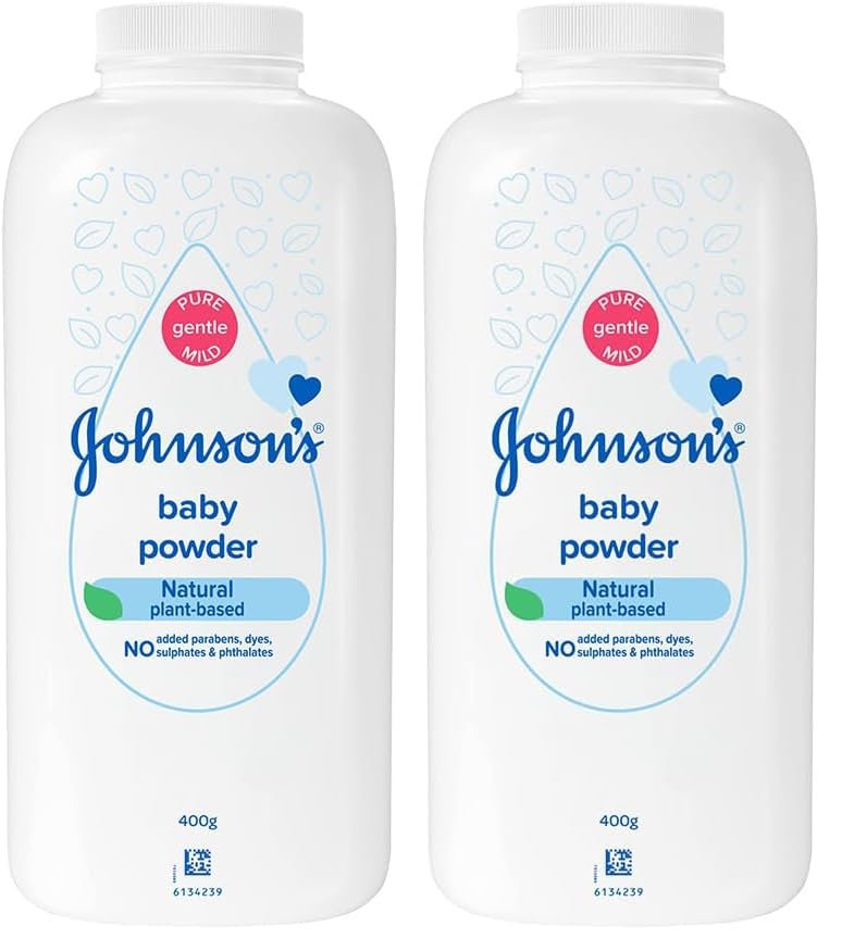 Johnson's Baby Powder for Babies (400g) (Pack of 2)