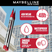 Maybelline New York Tattoo 48H Liquid Pen EyeLiner, Black