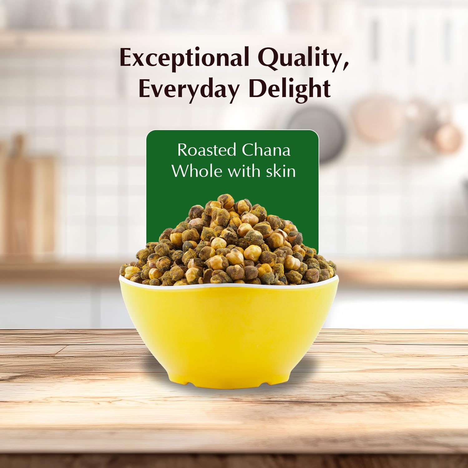 Vedaka Roasted Chana Whole With Skin | 500 g