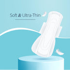 Carmesi Air Feel Sanitary Pads With Dual Airflow Pores - 40 XL Pads With Wide Back | Keeps You Dry, Sweat-Free, Rash-Free & Comfy | Soft, Lightweight & Ultra-Thin | Super-Absorbent Core | Non-Toxic