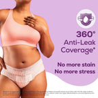Evereve Period Panty For Girls & Women, (M-L), 10 Pcs, 360 Degree Coverage, 0% Leaks, High Absorbency For Heavy Flow, Maternity Delivery Pads, Postpartum & Overnight Protection, Disposable Panty