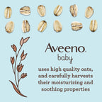 AVEENO BABY Sensitive Skin Bubble Bath with Oat Extract, Gently Cleanses and Leaves Skin Feeling Hydrated, Tear-Free Formula, Hypoallergenic, Paraben-, Phthalate-, Soap- & Dye-Free, 19.2 fl. Oz 568ML