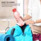 MILTON Oscar 1000 Pet Water Bottles, 1 Litre Each, Set of 12, Red Reusable Plastic Fridge Bottle Set, BPA Free and Leak Proof Bottles for Travel, Work