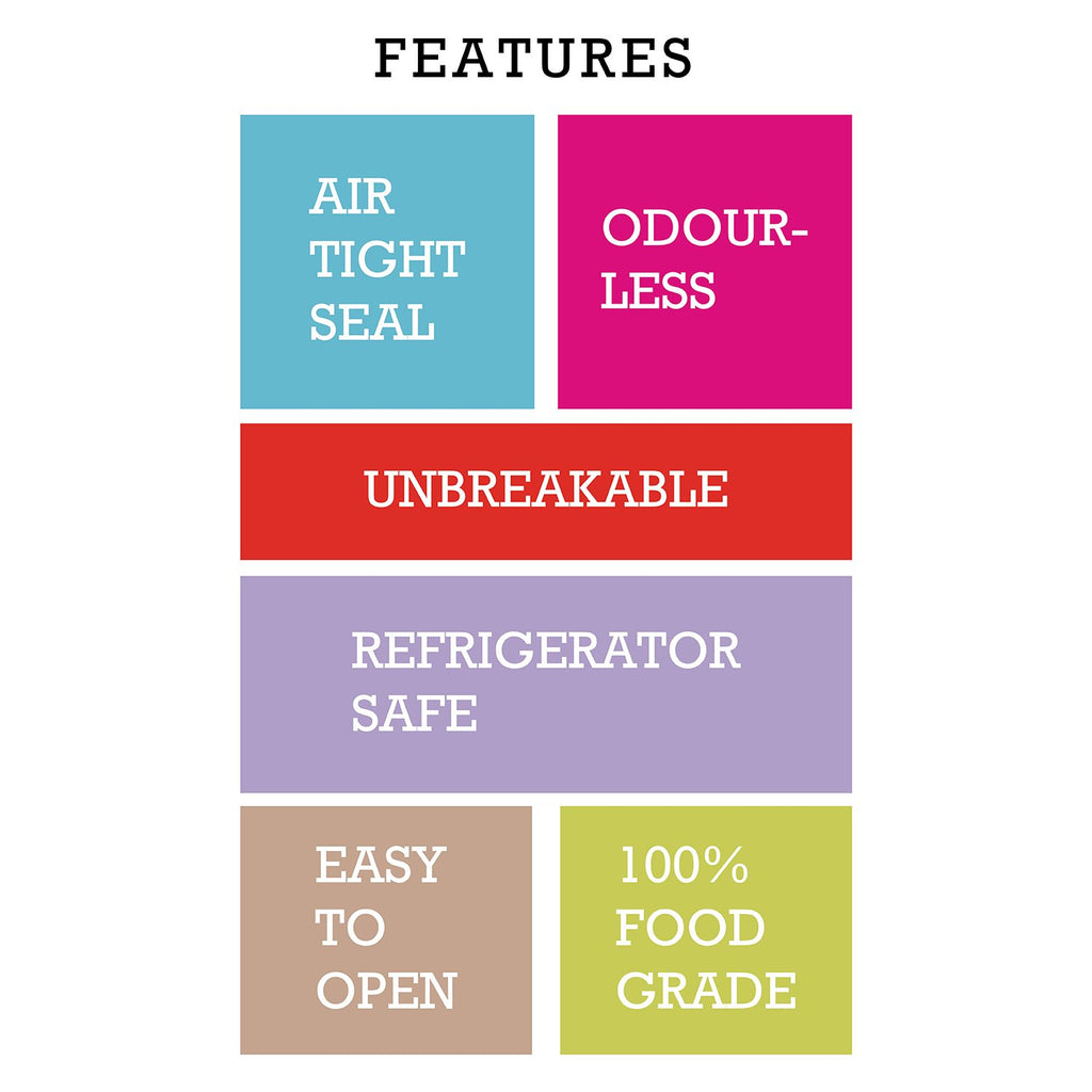 CELLO Venice Exclusive Edition Water Bottles Set of 3, 1000ml Each Red | Unbreakable, Food Grade, Air Tight, Leakproof Bottle Set | Reusable Set of Fridge Pet Water Bottles For Home, Office, Gifting