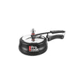 Milton Pro Cook Induction Cookware & Gas Stove Friendly Hard Anodized Royal Curve Pressure Cooker 2 Litre | SS304 Stainless Steel Inner Lid | 2X Harder Alloy Steel | ISI Certified | 5 Year Warranty