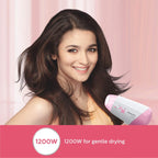 PHILIPS Hp8100/60 Hair Dryer (Blue) & Philips Hp8120/00 Hair Dryer (Pink), 1200 Watts