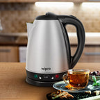 Wipro Vesta 1.8 Litre SS Kettle with Keep warm Function | Auto cut off | Dry Boil Protection & Over Heat Protection | 2 Years Warranty (SS, 1500 Watt)