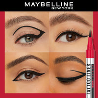Maybelline New York Tattoo 48H Liquid Pen EyeLiner, Black