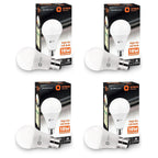 Orient Electric High Glo LED Bulb 18W, B22d cap, 6500K (Pack of 4)