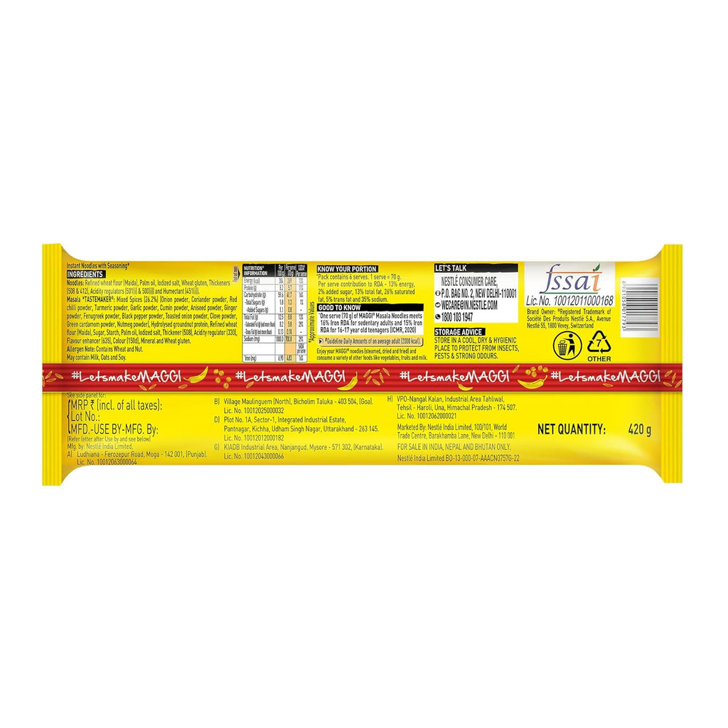 MAGGI 2-Minute Instant Noodles,450g Pouch