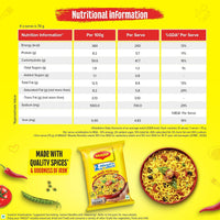 MAGGI 2-Minute Instant Noodles,840/900g Pouch (Pack of 12, 70/75g each)
