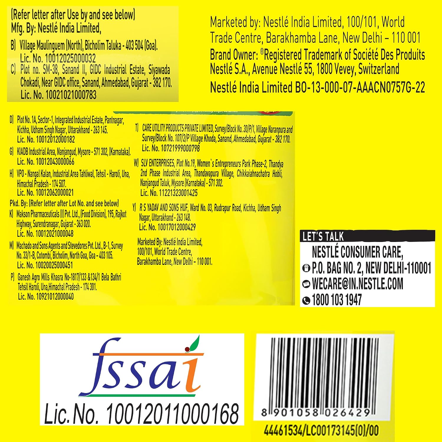 MAGGI 2-Minute Instant Noodles,840/900g Pouch (Pack of 12, 70/75g each)